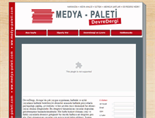 Tablet Screenshot of medyapaleti.com